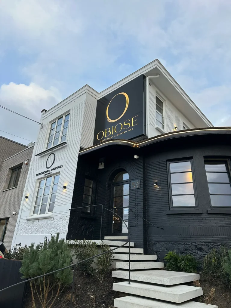 Obiose Waterloo – Façade enseigne jour – DDC Design